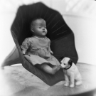 Jimmie Kackley - "His Masters Baby" - Brownie Hawkeye flash