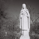 Michael Newman - Calvary Cemetery - Brownie 127 with 'Kodisk' Cloud Filter