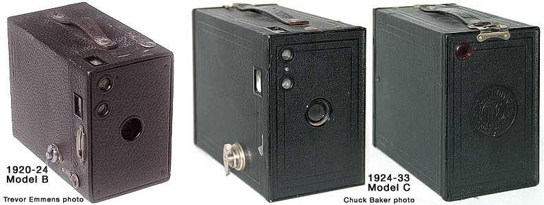 Tomar fotos con las cámaras brownie 2-A 2-C y 3 Eastman Kodak manual 1918 